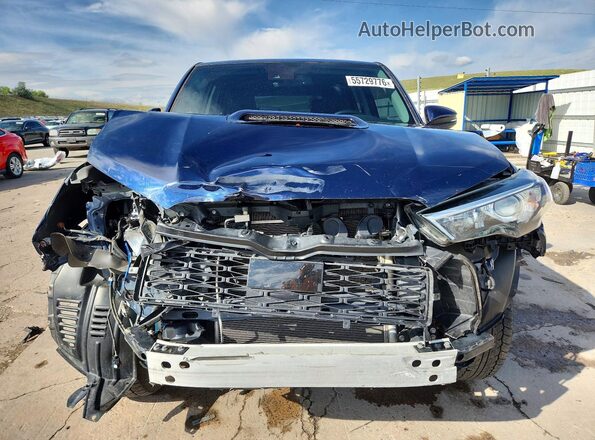 JTEBU5JR4L5822357 2020 TOYOTA 4RUNNER Синий Вид спереди