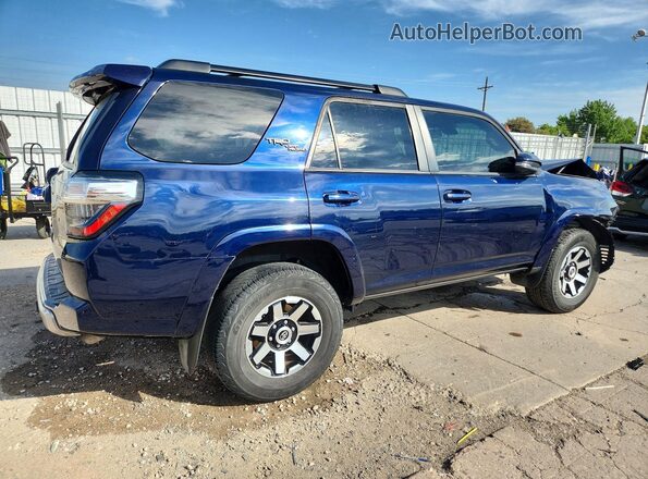 JTEBU5JR4L5822357 2020 TOYOTA 4RUNNER Синий Задняя правая четверть