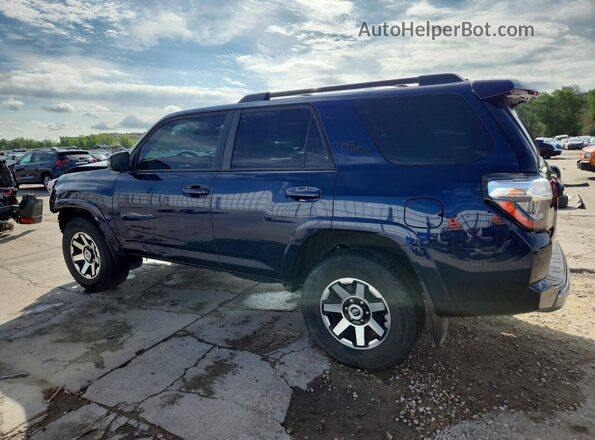 JTEBU5JR4L5822357 2020 TOYOTA 4RUNNER Синий Задняя левая четверть