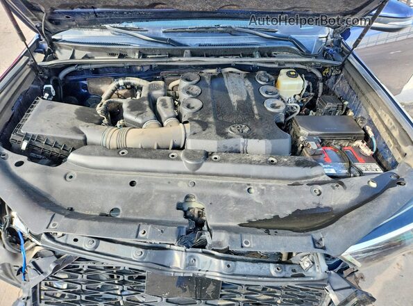 JTEBU5JR4L5822357 2020 TOYOTA 4RUNNER Синий Вид подкапотного пространства