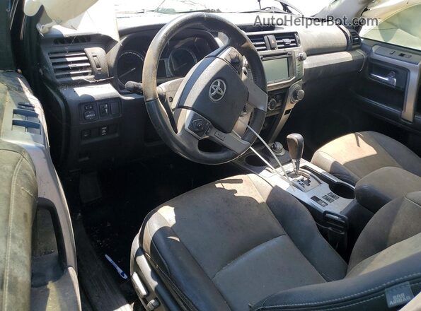 JTEBU5JR5G5362468 2016 TOYOTA 4RUNNER Black წინა პანელის ხედი