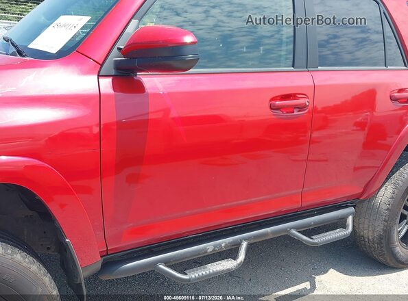 JTEBU5JR5J5508911 2018 TOYOTA 4RUNNER Red წინა ხედი