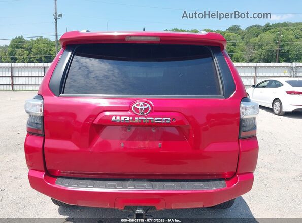 JTEBU5JR5J5508911 2018 TOYOTA 4RUNNER Red 