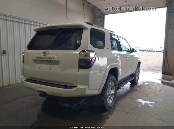 JTEBU5JR5K5680132 2019 TOYOTA 4RUNNER White Tył prawy