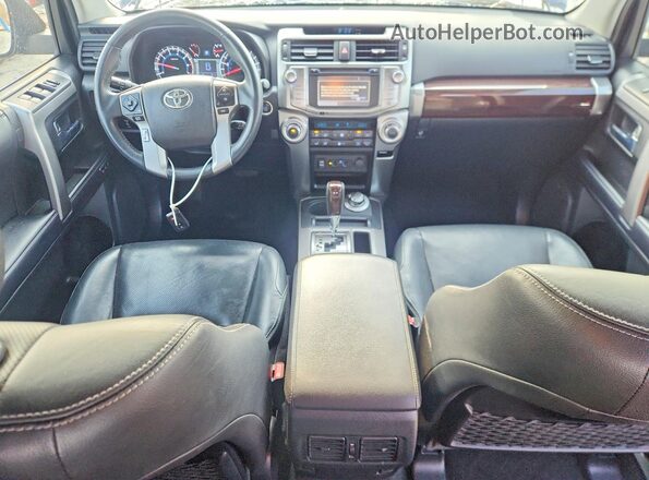JTEBU5JR5K5711637 2019 TOYOTA 4RUNNER Blue წინა პანელის ხედი