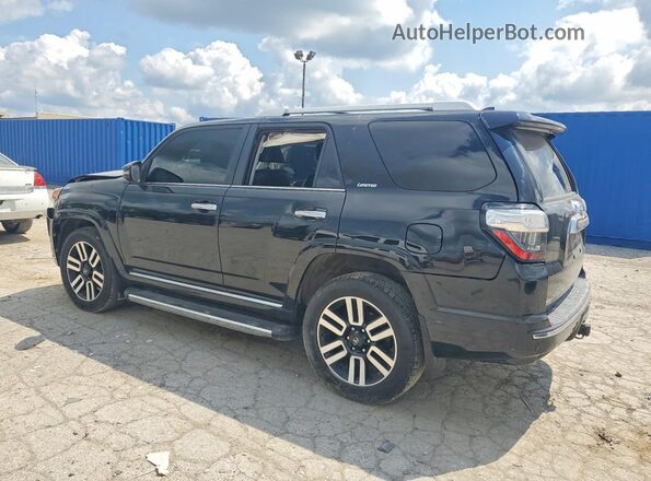 JTEBU5JR6G5282452 2016 TOYOTA 4RUNNER Черный Задняя левая четверть