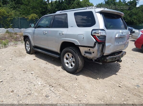 JTEBU5JR6H5454075 2017 TOYOTA 4RUNNER Серебряный Задняя левая четверть