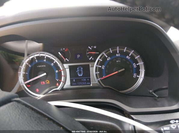 JTEBU5JR6H5454075 2017 TOYOTA 4RUNNER Серебряный Вид задних сидений