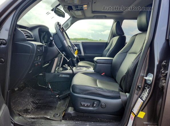 JTEBU5JR6J5556594 2018 TOYOTA 4RUNNER Gray Սալոնի դիմացի տեսք