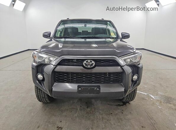 JTEBU5JR6K5701120 2019 TOYOTA 4RUNNER Gray Widok z przodu