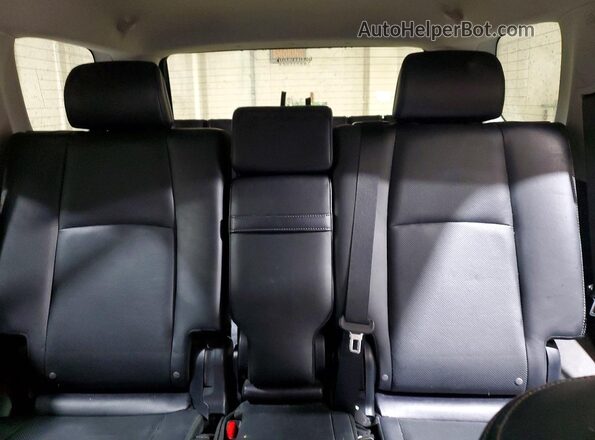 JTEBU5JR7J5553848 2018 TOYOTA 4RUNNER Gray Вид задніх сидінь