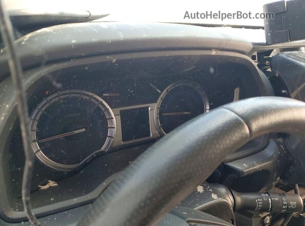 JTEBU5JR7K5643065 2019 TOYOTA 4RUNNER Белый Вид щитка приборов