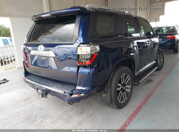 JTEBU5JR7K5647567 2019 TOYOTA 4RUNNER Blue უკანა მარჯვენა