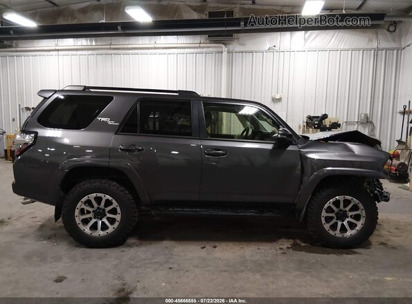 JTEBU5JR7L5777852 2020 TOYOTA 4RUNNER Gray უკანა სალონის ხედი