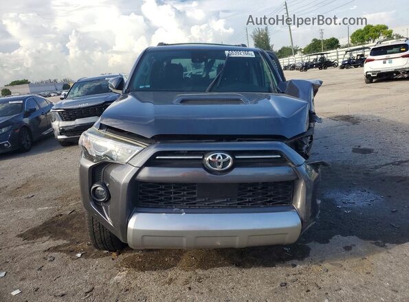 JTEBU5JR7L5834115 2020 TOYOTA 4RUNNER Charcoal Вид спереду