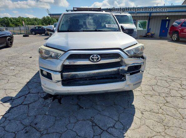 JTEBU5JR8G5315872 2016 TOYOTA 4RUNNER Silver Front view