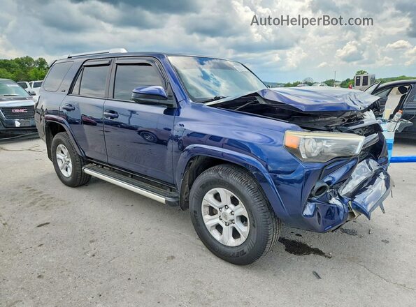 JTEBU5JR8G5321638 2016 TOYOTA 4RUNNER Blue წინა მარჯვენა
