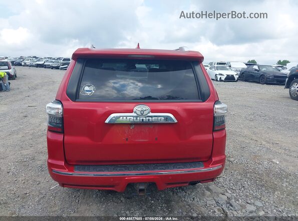JTEBU5JR8G5335720 2016 TOYOTA 4RUNNER Red 