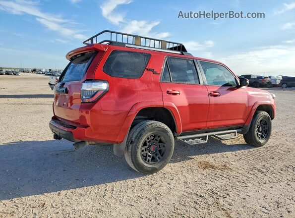 JTEBU5JR9J5555844 2018 TOYOTA 4RUNNER Бордовый Задняя правая четверть