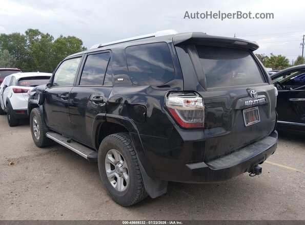 JTEBU5JRXG5404617 2016 TOYOTA 4RUNNER Черный Задняя левая четверть