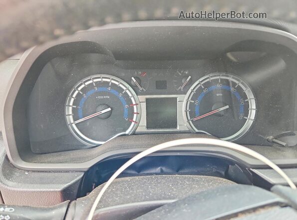 JTEBU5JRXJ5546831 2018 TOYOTA 4RUNNER Black ხელსაწყოთა პანელის ხედი