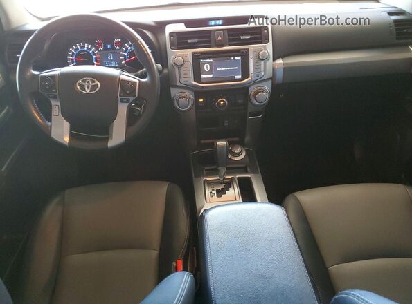JTEBU5JRXJ5590781 2018 TOYOTA 4RUNNER Gray Dashboard view