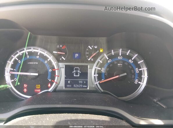JTEBU5JRXK5611601 2019 TOYOTA 4RUNNER Белый Вид задних сидений