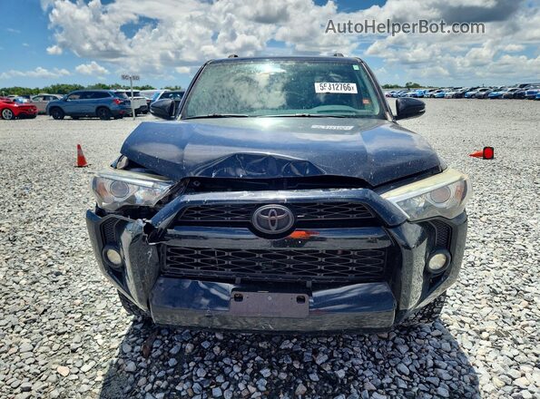 JTEBU5JRXK5626793 2019 TOYOTA 4RUNNER Black Widok z przodu