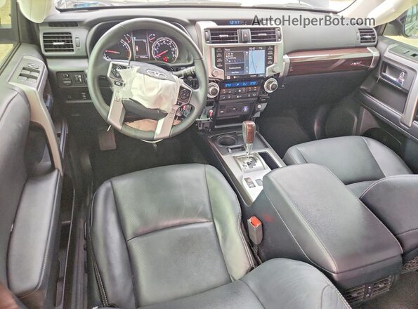 JTEDU5JR0N5276524 2022 TOYOTA 4RUNNER Black Dashboard view