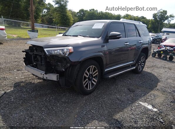 JTEDU5JR1N5264110 2022 TOYOTA 4RUNNER Gray წინა მარცხენა ხედი სამი მეოთხედიდან