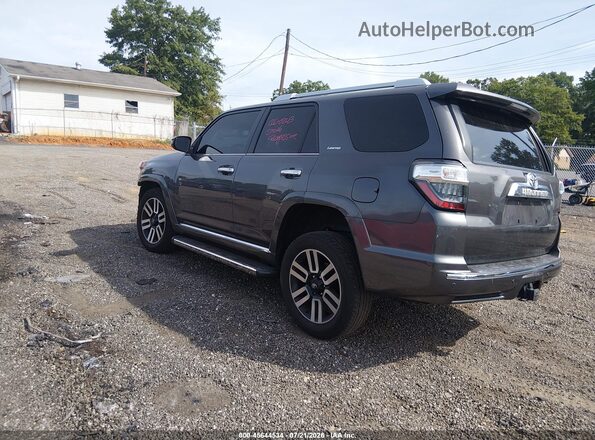 JTEDU5JR1N5264110 2022 TOYOTA 4RUNNER Gray უკანა მარცხენა