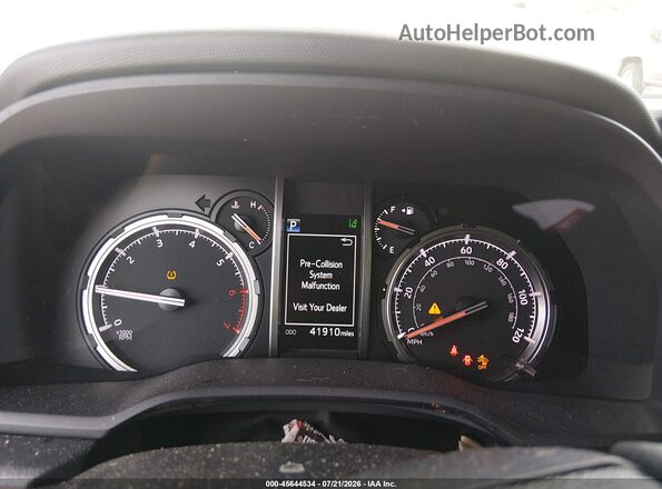 JTEDU5JR1N5264110 2022 TOYOTA 4RUNNER Gray უკანა სავარძლების ხედი