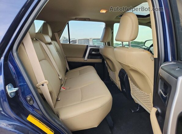 JTEDU5JR5M5243498 2021 TOYOTA 4RUNNER Blue Vista interior trasera
