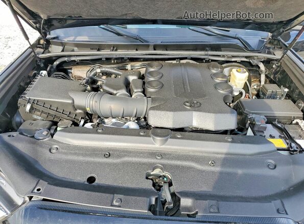 JTEDU5JR7M5243292 2021 TOYOTA 4RUNNER Black Engine compartment view
