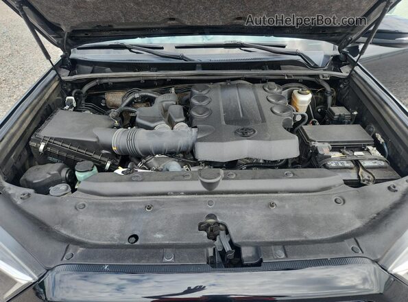 JTEDU5JR9M5230768 2021 TOYOTA 4RUNNER Black Engine compartment view