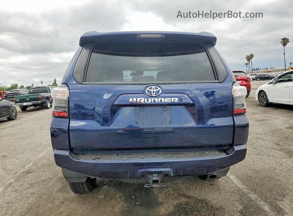 JTEEU5JR2R5307279 2024 TOYOTA 4RUNNER Blue Widok z tyłu