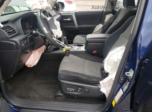 JTEEU5JR2R5307279 2024 TOYOTA 4RUNNER Blue Widok wnętrza z przodu