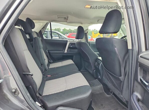 JTEEU5JR4N5269905 2022 TOYOTA 4RUNNER Угольный Вид задней части салона