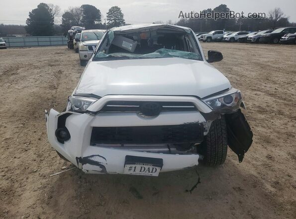 JTEEU5JR5M5249046 2021 TOYOTA 4RUNNER White Widok z przodu