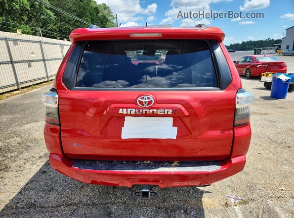 JTEEU5JR8P5286208 2023 TOYOTA 4RUNNER Красный Вид сзади