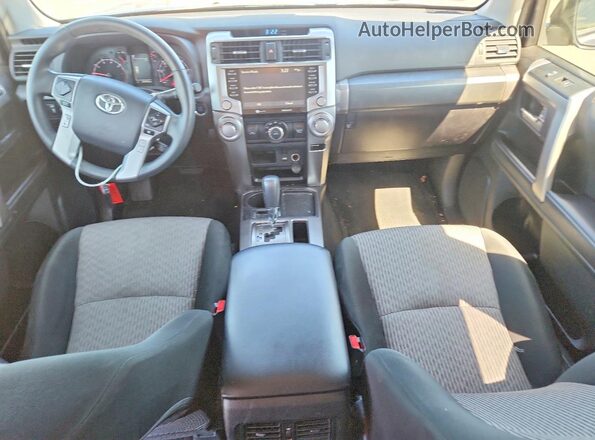 JTEEU5JR8P5301838 2023 TOYOTA 4RUNNER Gray Вид панелі приладів