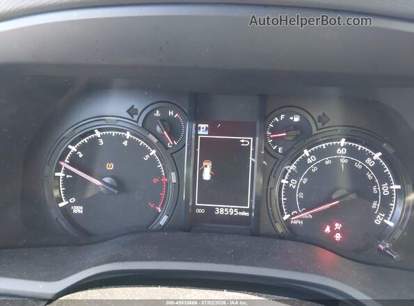 JTEEU5JR9R5307120 2024 TOYOTA 4RUNNER Black Հետևի նստատեղերի տեսք