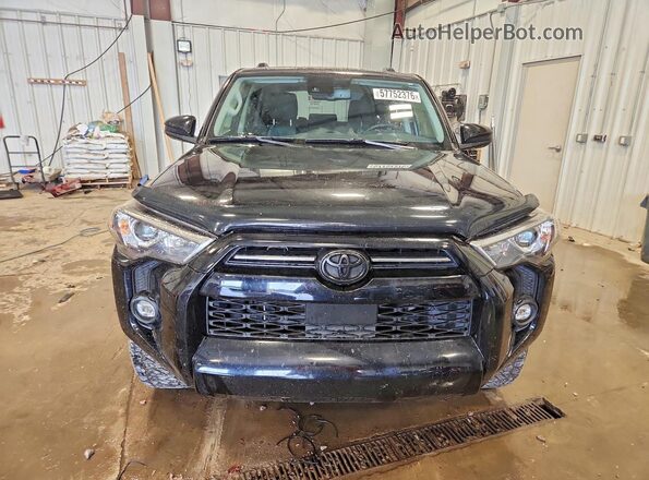 JTEEU5JRXM5229956 2021 TOYOTA 4RUNNER Black წინა ხედი