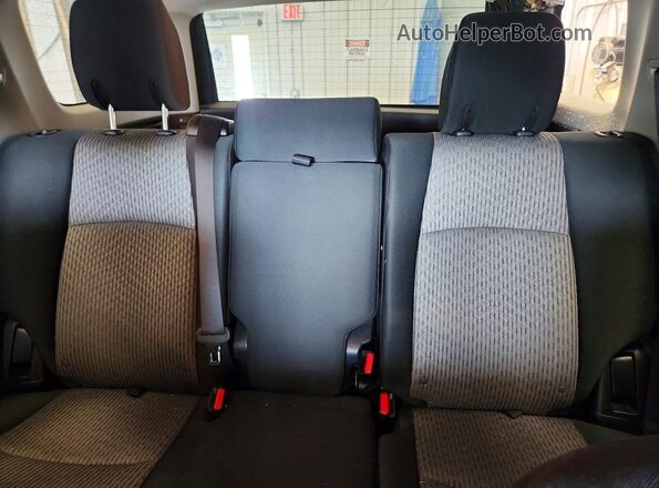 JTEEU5JRXM5229956 2021 TOYOTA 4RUNNER Black უკანა სავარძლების ხედი