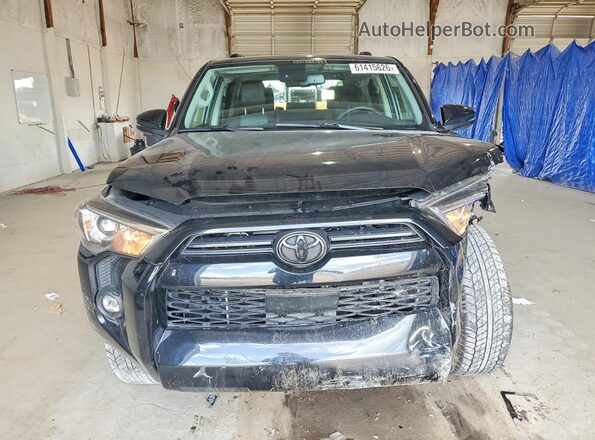 JTEFU5JR6N5276021 2022 TOYOTA 4RUNNER Black Դիմացի տեսք