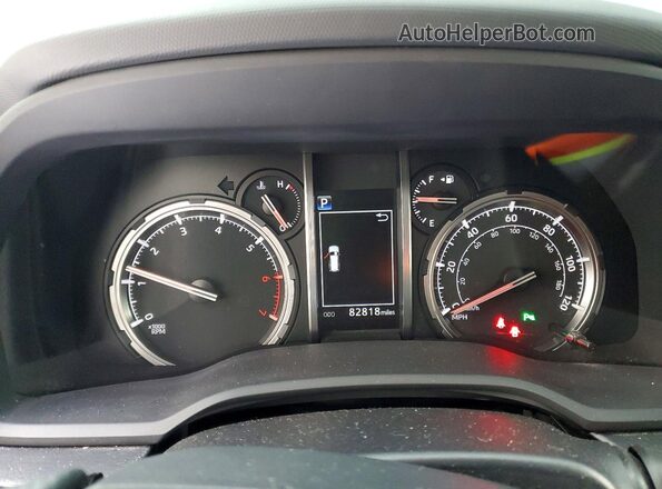 JTEJU5JR2M5855712 2021 TOYOTA 4RUNNER Серый Вид щитка приборов