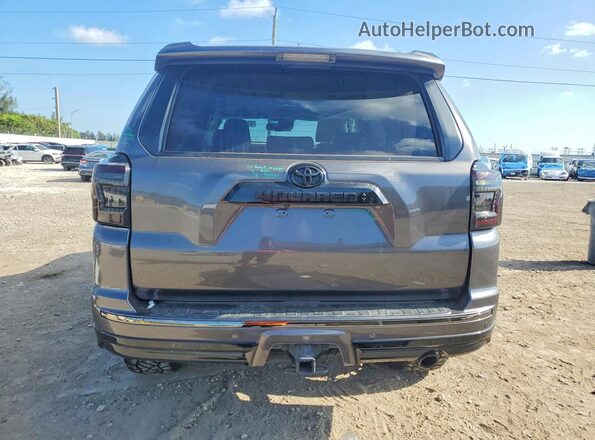 JTEJU5JRXM5955220 2021 TOYOTA 4RUNNER Gray უკანა ხედი