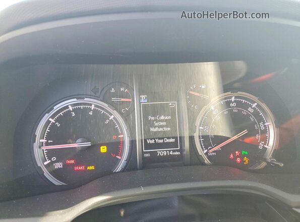 JTEJU5JRXM5955220 2021 TOYOTA 4RUNNER Gray ხელსაწყოთა პანელის ხედი