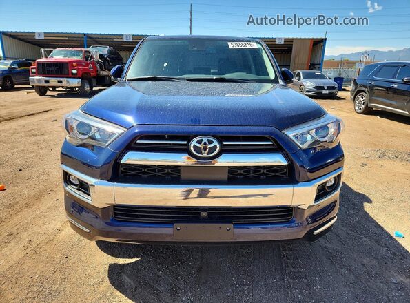 JTEKU5JR0P6155044 2023 TOYOTA 4RUNNER Blue Front view