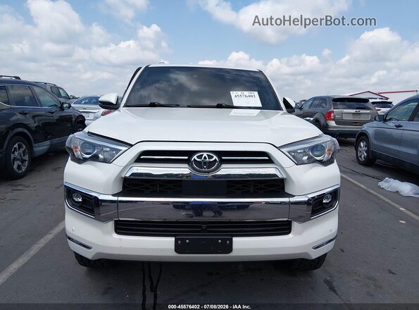JTEKU5JR1P6195309 2023 TOYOTA 4RUNNER Белый Вид задней части салона